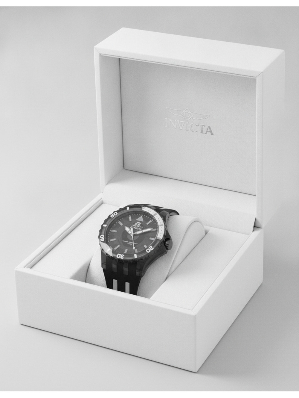$153 INVICTA SUBAQUA CHROMOMODE 44mm WATCH -BLACK/WHITE